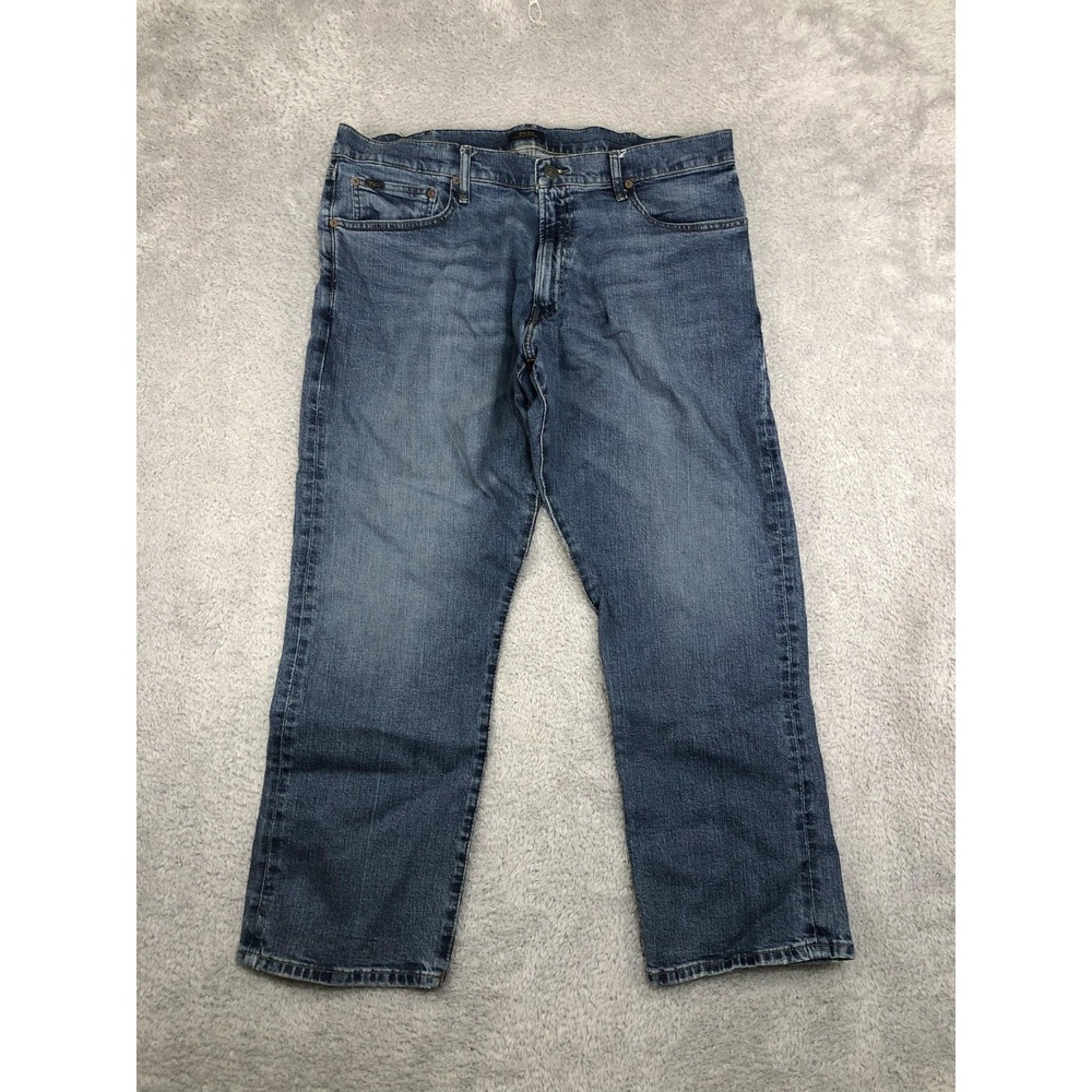 Ralph Lauren Polo Jeans Mens 38x30 Blue Hampton Relaxed Straight